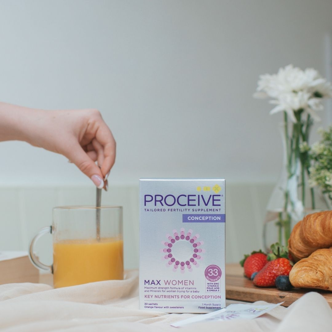 Proceive Max Women vitaminai moterims planuojant nėštumą